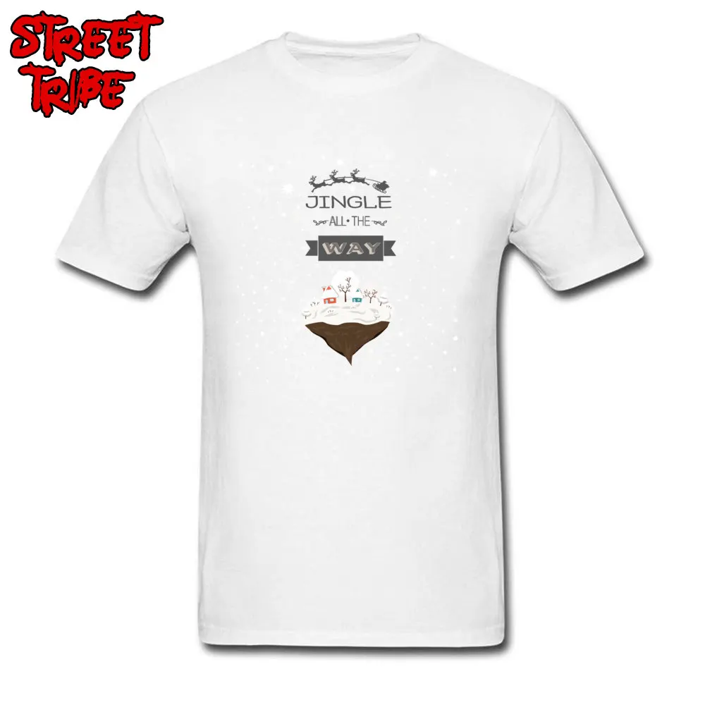 Summer Christmas Land Student T-shirts Classic Labor Day Short Sleeve Round Collar 100% Cotton Tops Shirts Casual Tee Shirt Christmas Land white