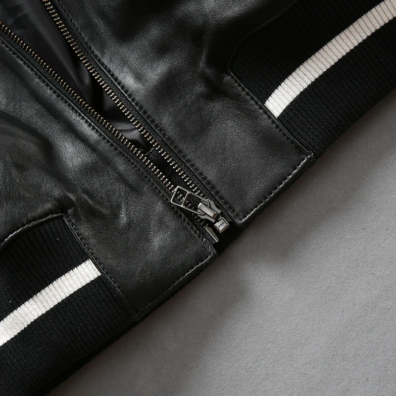 Discount A1816 Read Description! Asian size men's suede coat mens sheep leather simple design rider jacket