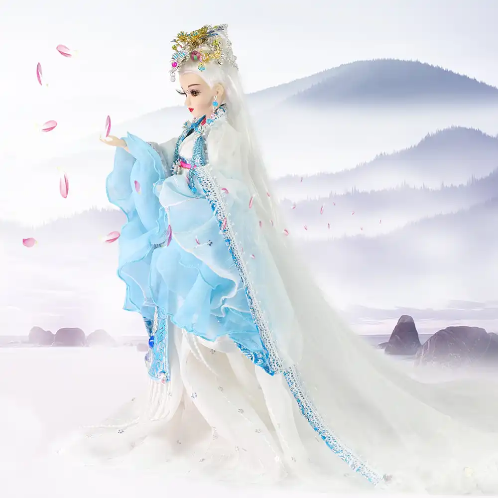 1//6 BJD Clothes Eastern Ancient Rhyme Fairy Costume for BJD Doll Multi Styles