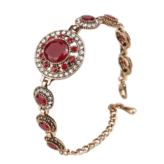 Turkish Coin Jewelry - Adjustable Bracelet With 24K Gold