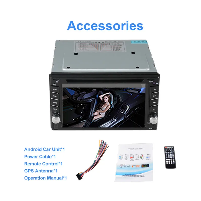 Cheap 6.2" Double 2 Din Android 6.0.1 4G LTE Quad Core Touch Sreen 2GB RAM 32GB ROM Car DVD Player GPS Navigation Radio Stereo 2Din 3 Cheap 6.2" Double 2 Din Android 6.0.1 4G LTE Quad Core Touch Sreen 2GB RAM 32GB ROM Car DVD Player GPS Navigation Radio Stereo 2Din 3