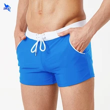 Летний купальный костюм, мужские сексуальные плавки, трусики, пляжная одежда, пляжные шорты для серфинга Badpak Maillot De Bain, боксеры