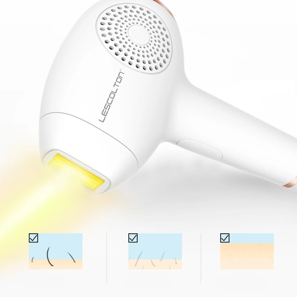 

Lescolton 2in1 IPL Laser Hair Removal Machine Laser Epilator Hair Removal Permanent Bikini Trimmer Electric depilador a laser