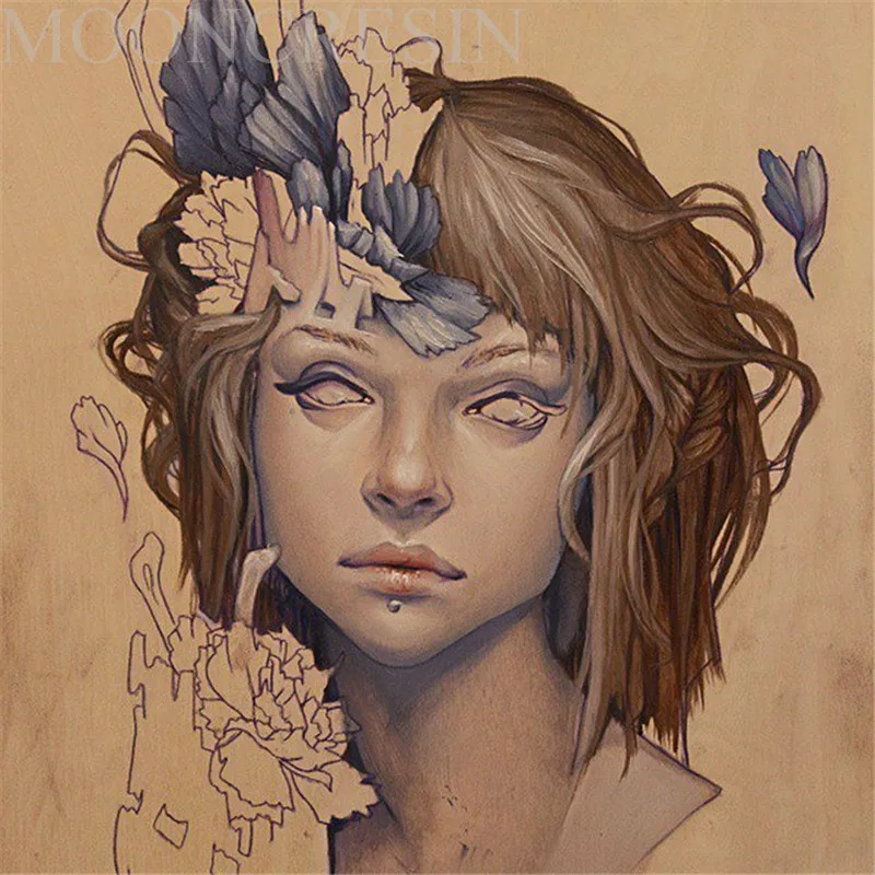 

5D Diy Diamond Painting Cross Stitch Beautiful Girl Statue 3D Diamond Embroidery Full Round Mosaic Decoration Resin Stickers Kit