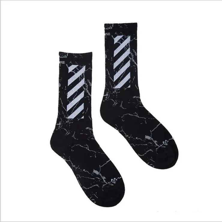 New Harajuku Cotton Socks Diagonal Stripe Men And Women Dancing Street Skateboard Style Hip Hop 3 Colors Socks