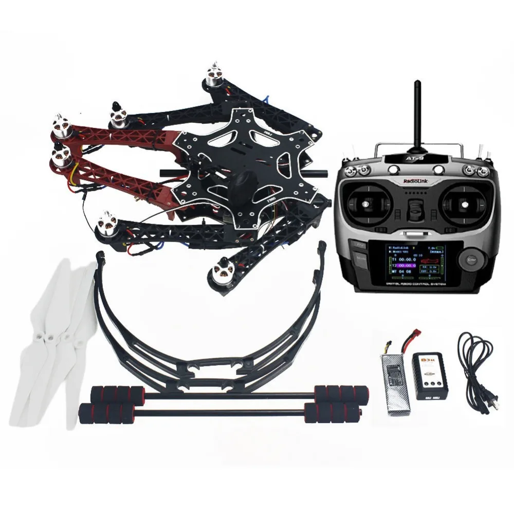 F05114-at JMT собраны F550 6-aix RTF Полный комплект с APM 2.8 Игровые джойстики GPS Компасы нет Gimbal FS