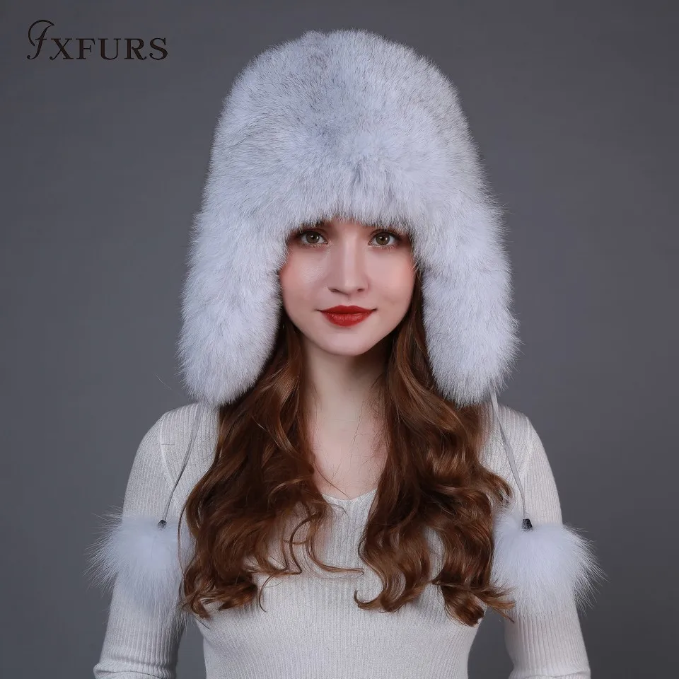FXFURS 2020 лучший рождественский подарок Новое поступление зимняя модная женская