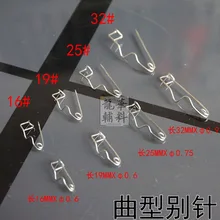 Новое поступление одежда с узором зигзаг булавка серебро 4 размера маленькая булавка английская булавка тыквенная игла пластиковый заколка для бирки