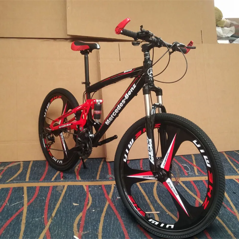 Folding Mountain Bike 26 inch Mountain Mike 21 speed 24 speed 27 Speed Double Disc Brake Bicycle