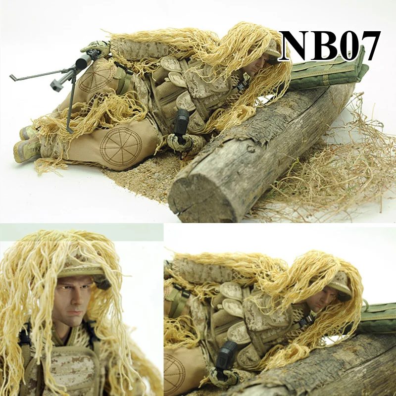1/6 шкала спецназа солдат Полицейские собаки военные игры фигурки горячая распродажа - Цвет: NB07