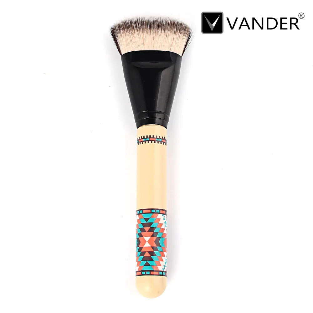 New Arrival 1pcs Double Sided Foundation Brush Flat Makeup Brushes Professional Cosmetic Make up