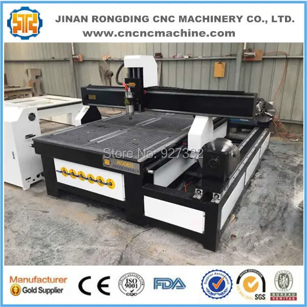 

cnc wood working machine with 4 axis/ wood carving machine for round materials