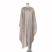 Однотонная Парикмахерская накидка большого размера для взрослых, металлическая бленда на шею для парикмахерской, T-7780 из полиэстера