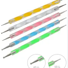 5 шт. DIY ногтей дрель точечная ручка Женская мода расставить Marbleizing Pro салон Высокое качество