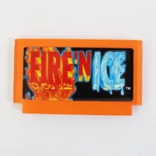 Fire'n ice 60 Pin игровая карта для 8 бит Subor игровой плеер