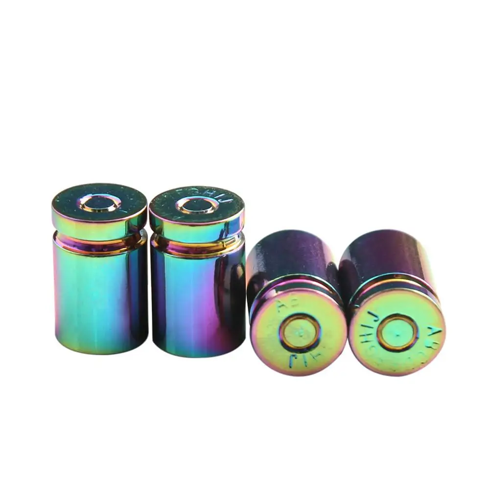 

Car Bicycle Tire Aluminum Alloy Valve Caps Colorful Personality Dustproof Caps
