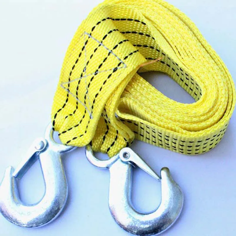 KKYSYELVA 3 متر 3 TonsTow كابل سحب حزام سيارة حبل قطر مع السنانير عالية القوة النايلون الثقيلة واجب السيارات في حالات الطوارئ إرسال قفازات KKYSYELVA 3 متر 3 TonsTow كابل سحب حزام سيارة حبل قطر مع السنانير عالية القوة النايلون الثقيلة واجب السيارات في حالات الطوارئ إرسال قفازات