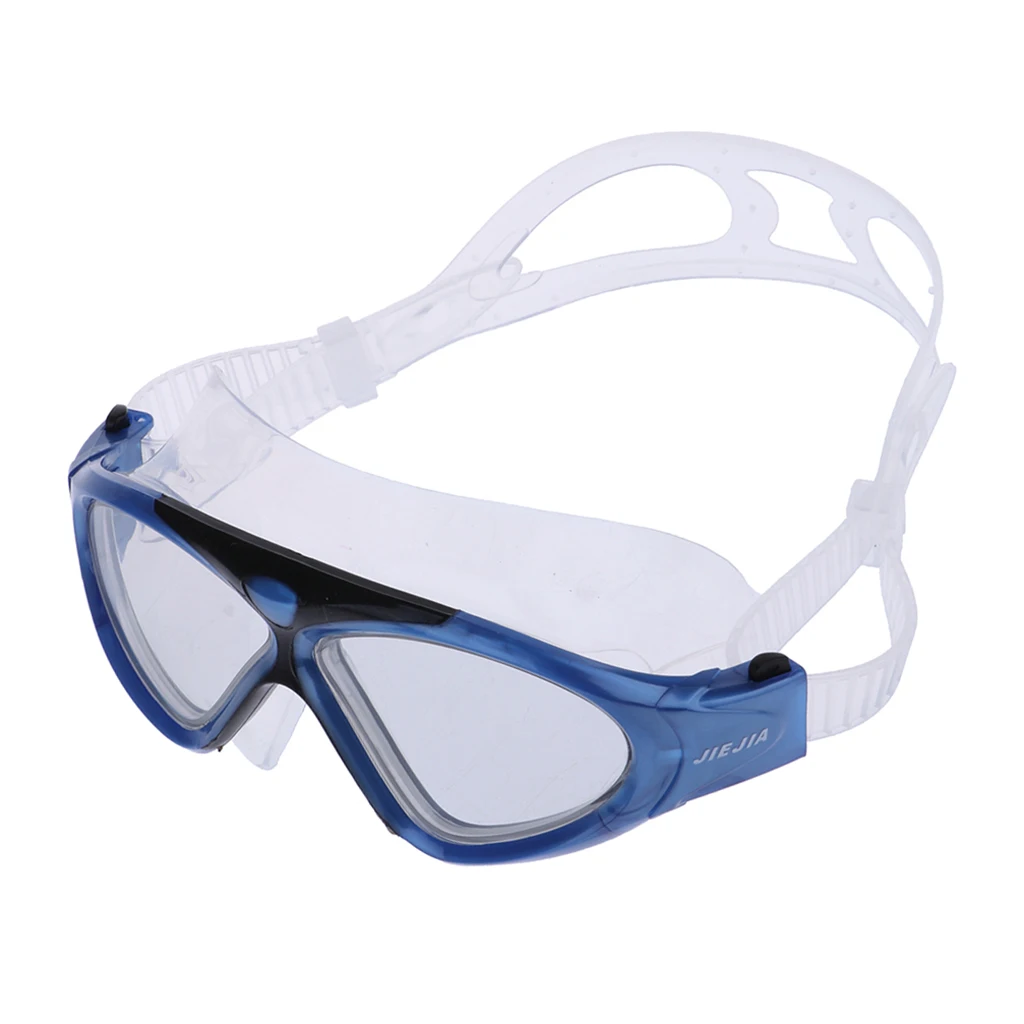 Silicone Swimming Goggles Anti-fog Diving Goggles Lightweight Swimming Glasses UV Protection Water Sport Eye Protection Gear