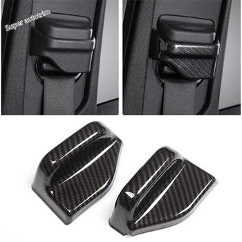 

Lapetus Safety Seat Belt Buckle Cover Trim Fit For Mercedes-Benz V Class V260 W447 2014 - 2018 Matt Carbon Fiber ABS Accessories