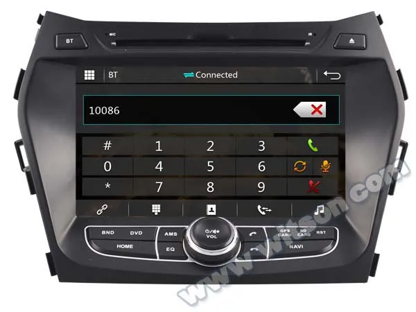 Автомобильный DVD плеер WITSON GPS для HYUNDAI IX45/SANTA FE новая технология + пленочный экран