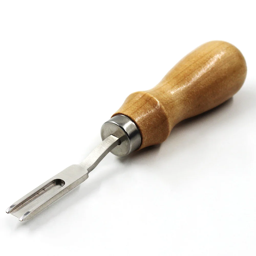 DIY Ручная работа, французский стиль, кожаный Кромкорез, чистовая отделка, режущий нож для кожи, ручка для инструмента