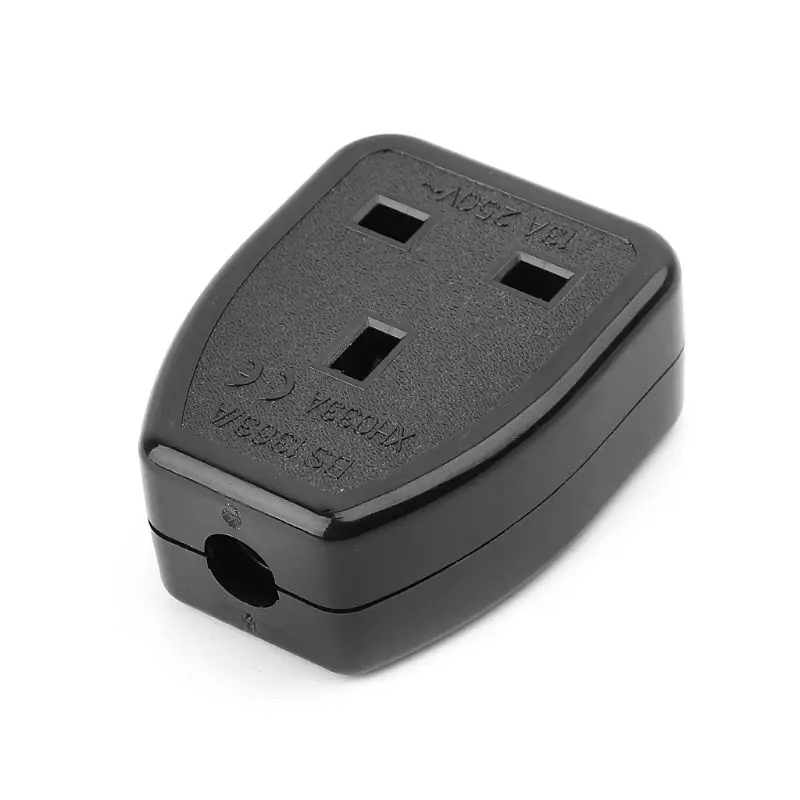 UK British Standard Power Adaptor Detachable Female Socket 16A 250Vin