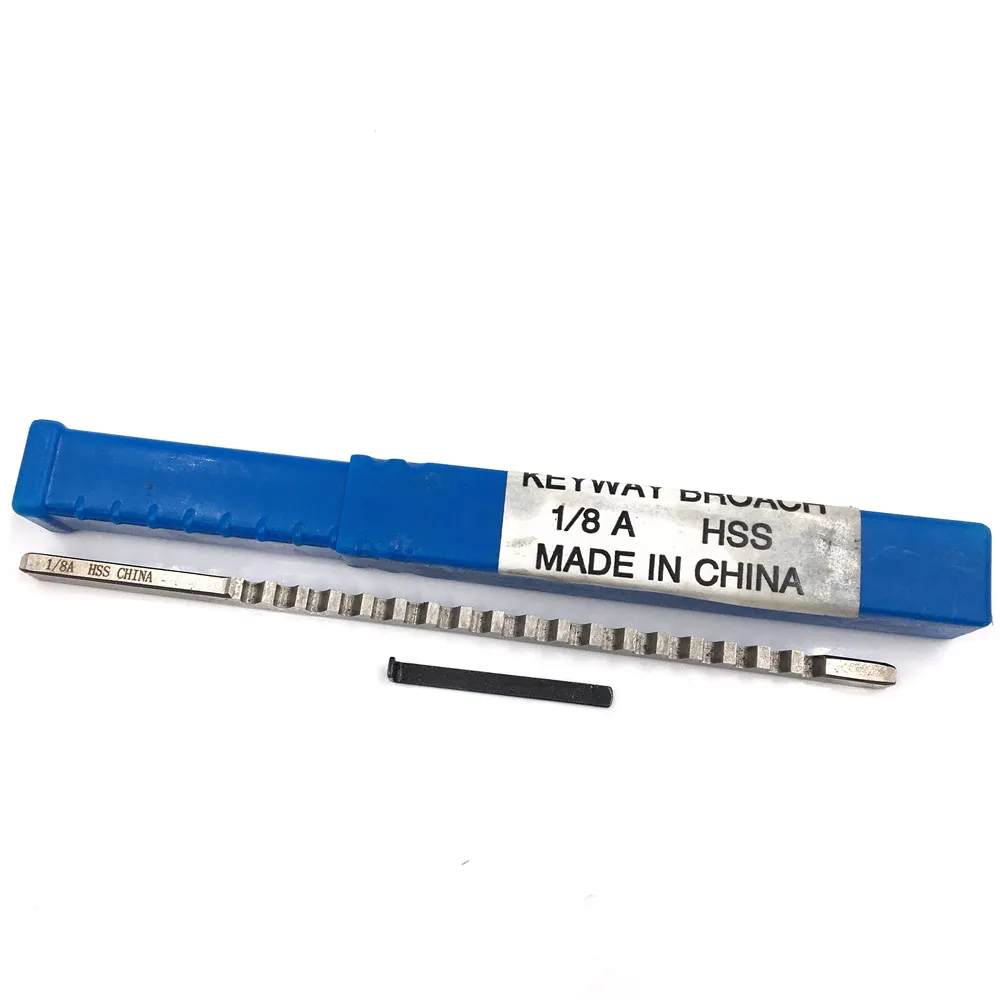 Broach 1/8 A Keyway дюйма размер HSS режущий инструмент для станка с ЧПУ|tools machine|tools fortools cut |