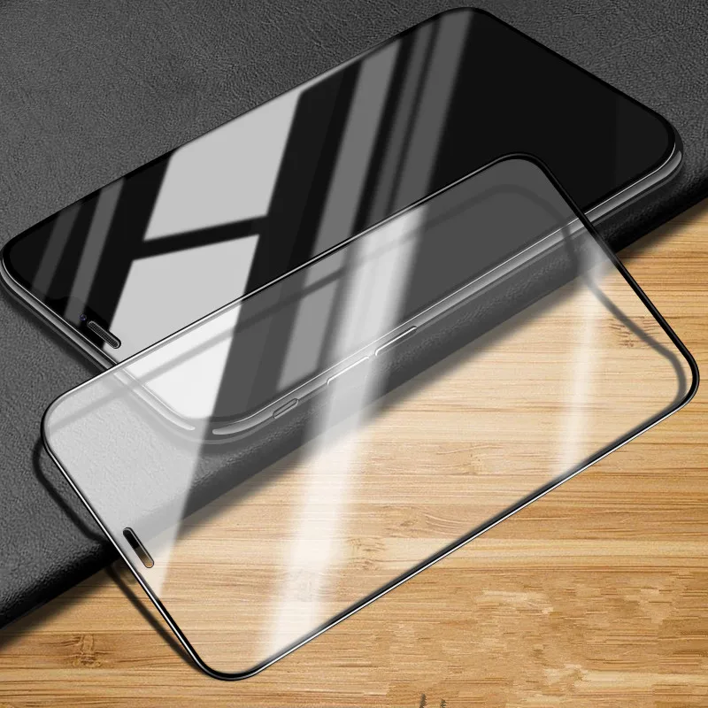 Закаленное стекло с полным покрытием для iPhone 8X7 Plus защитная пленка экрана премиум