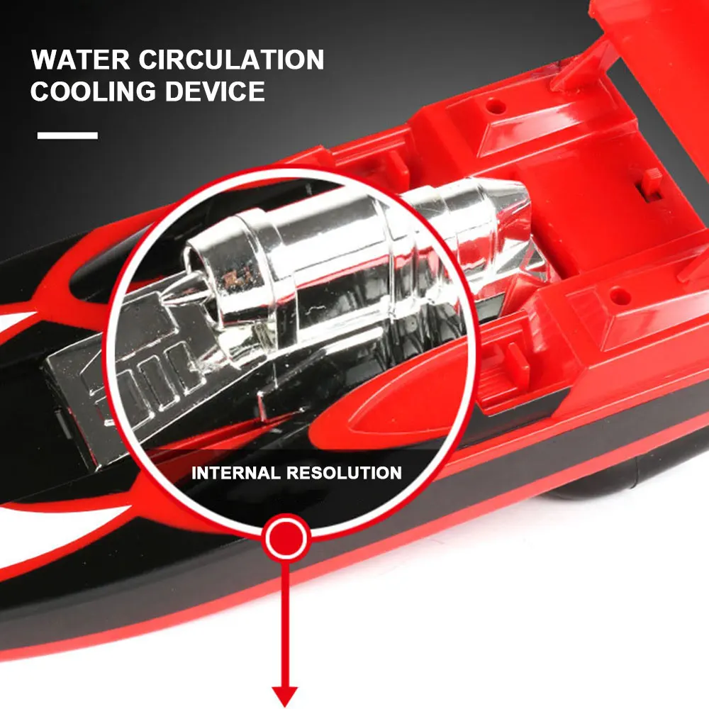 Скоростная лодка гоночная лодка многоцветная Rc пластиковая гоночная игрушка дистанционное управление лодка электрическая лодка скоростной катер р/у бассейн