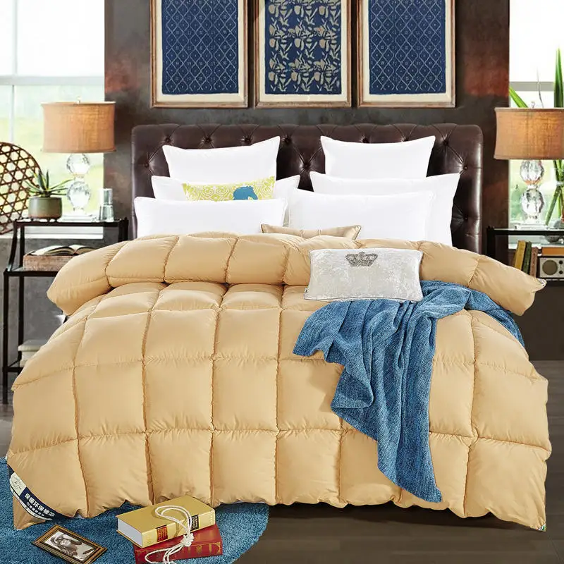 100 microfiber Winter Comforter Solid color