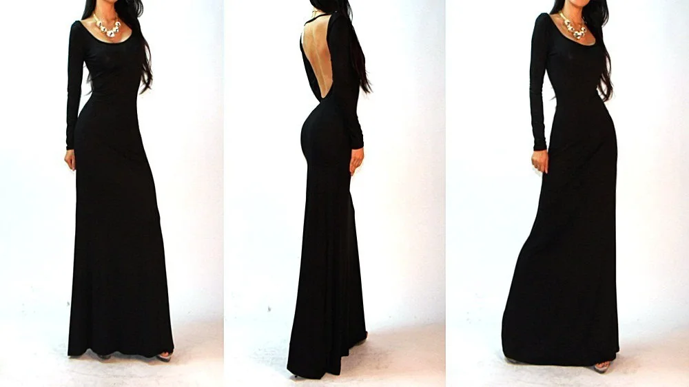 long frock with trouser