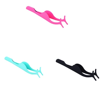 

Hot Sale Multi-function False Fake Eyelash Curler Clipper Tweezers Artificial Eyelashes Extension Applicator Tool