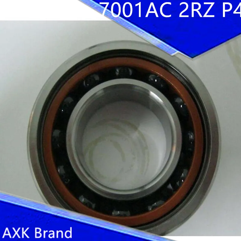 7001 12x28x8 AXK Sealed Angular Contact Bearings Speed Spindle Bearings CNC ABEC-7 nowley nowley 8 7001 0 3