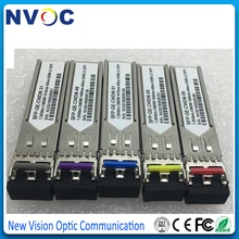 1,25G CWDM LC SFP приемопередатчик wtih DOM, 8ch CWDM длина волны, 1000BASE-CWDM SFP модуль с DDM(1270 нм~ 1610 нм, 40 км, LC, SMF