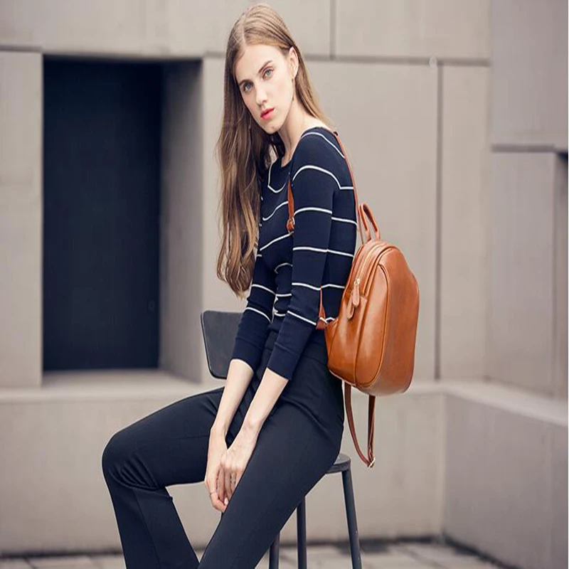 

2018 Women's Leather Backpack Monster Fashion Ladies Schoolbag for Teenager Girls Female Cute Backpack Preppy Casual Backpack