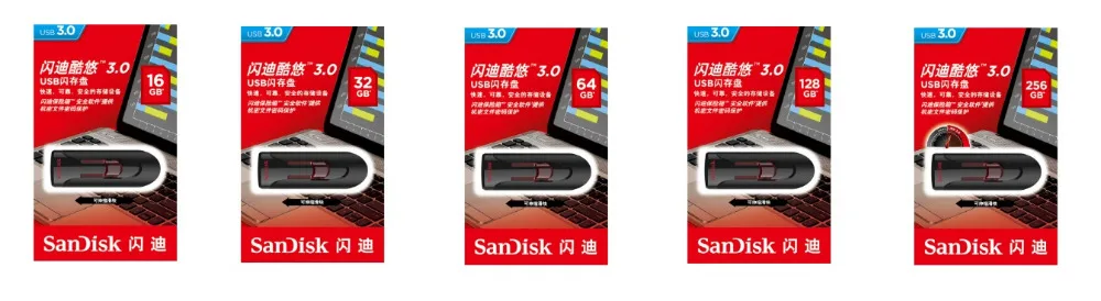 SanDisk Cruzer Glide 32GB 64G 16GB 128GB USB3.0 USB флеш-накопитель 64GB флеш-накопитель USB накопитель