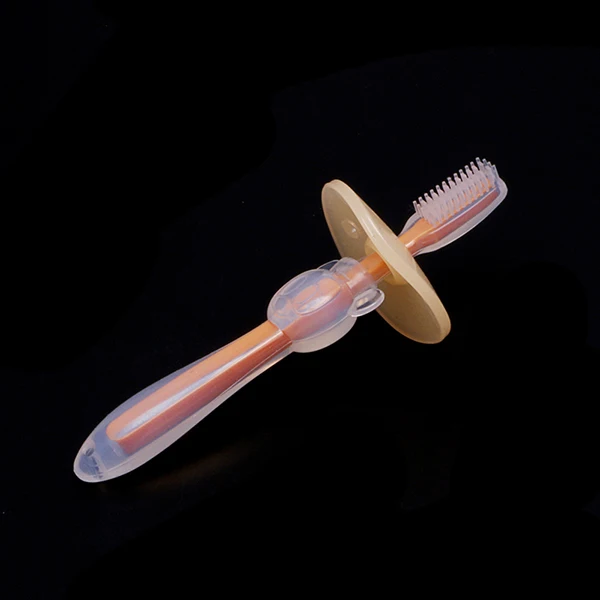 BABY Soft Chewable Bendable Teether Training Toothbrush brush For Infants BC1012-in Toothbrushes 