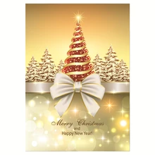 

InLoveArts 2018 Christmas Clear Stamp and Cutting Die Scrapbooking Xmas Christmas Tree Bow Snowflake DIY Card Craft Die Cut Dies