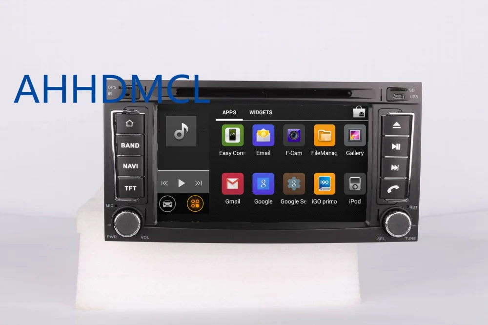 Ahhdmcl Автомобильный мультимедийный плеер стерео радио аудио DVD Android 9,0 навигации для Toua-reg 2002 2003 2004 2005~ 2010