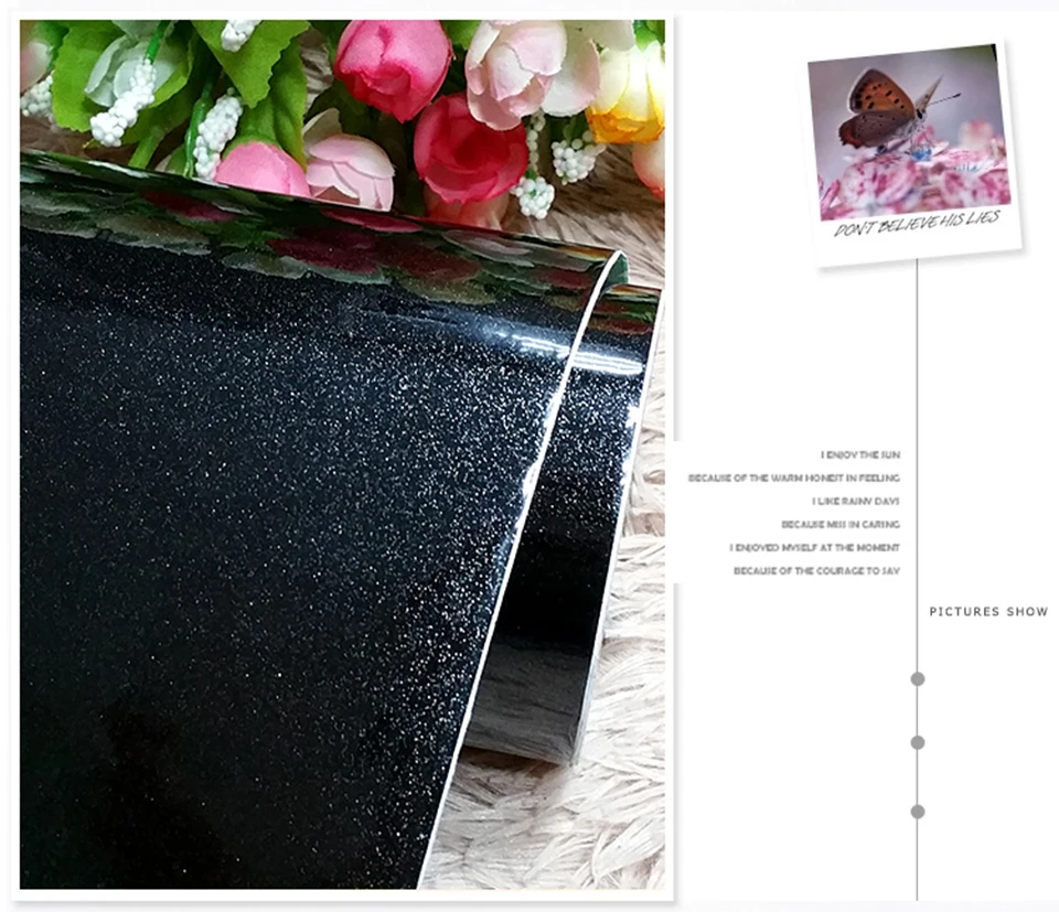 Многоцветная Глянцевая Самоклеящаяся настенная бумага для кухни, шкафа, шкафа, двери, виниловая контактная бумага, водонепроницаемые Наклейки для декора мебели