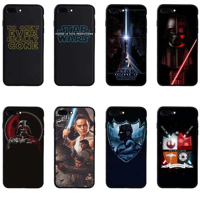 Star Wars The Rise of Skywalker phone Case For iPhone X 7 Plus XS 10 Case Silicone Cover For iPhone 6S 8 6 Plus XS Max Case