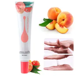 Сладкий персиковый вкус оральные съедобные смазки для анального влагалища Секс Смазка смазки для женщин мужчин масло смазки