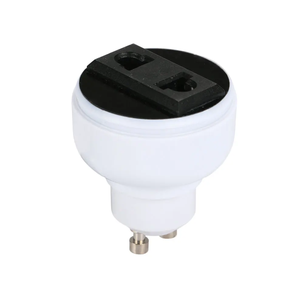 

Lamp Base Bulb Holder Lighting Parts Home Two-Pin Outlet White Household Supply Light Fixture Converter Adapter Power Socket