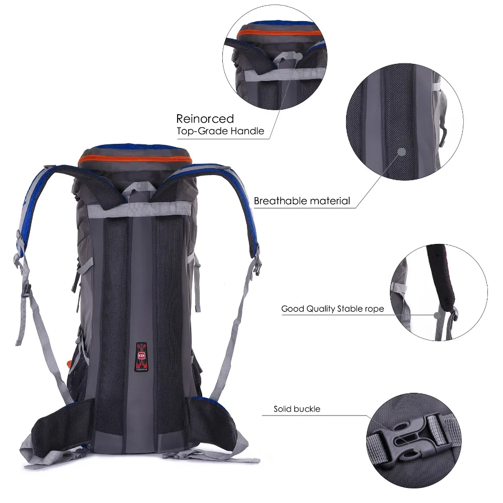 Sheng lun lai 95L нейлоновый рюкзак Водонепроницаемый Прочный Мужской рюкзак поясной защитный ремень износостойкая сумка рюкзак для путешествий