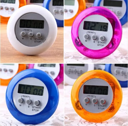 Große LCD Magnetic Digital Timer Küche Kochen Count Up Down Wecker