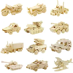 ROKR DIY ремесла 3D деревянные головоломки сборки образец прикладного искусства наборы игрушечные лошадки для детей Подарки