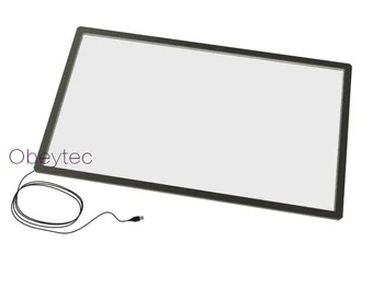 

obeycrop 55 " IR Touch Screen overlay, 4 Points, Easy Assembly, USB plug and play, Stable firmware, Highly compatible