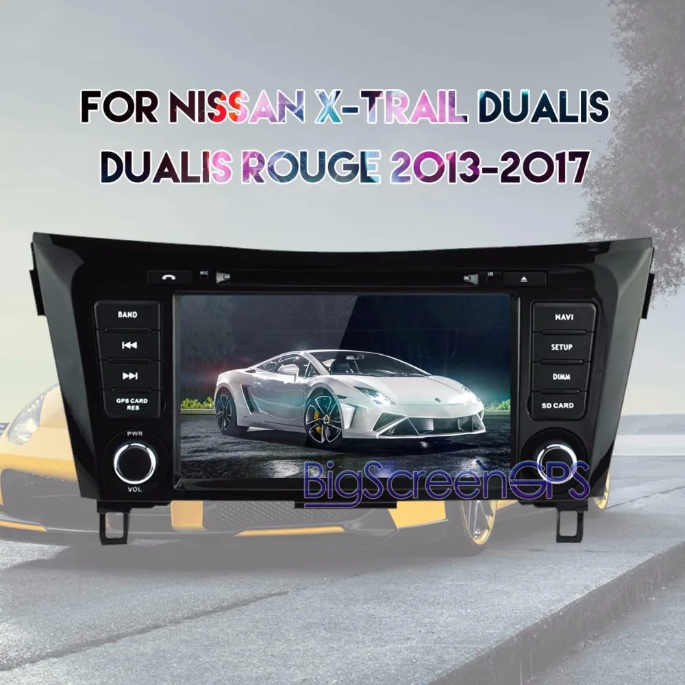 

8 inch Eight Core Android 8.0 7.1 Car DVD Player GPS Navi For X-TRAIL Qashqai Dualis Rouge 2013+ RAM 4GB ROM 32GB Stereo Satnav