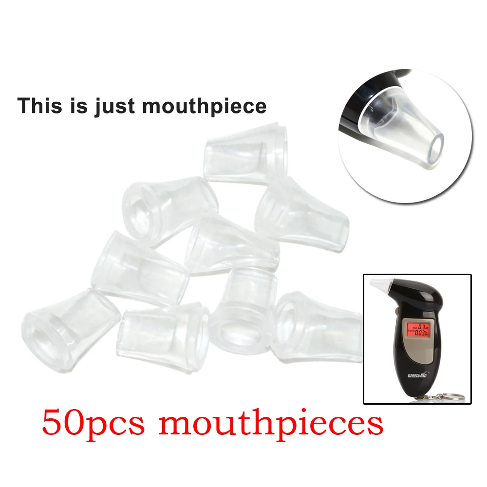 GREENWON Free Shipping 50pcs Professional Alcohol Tester mouthpiece PFT