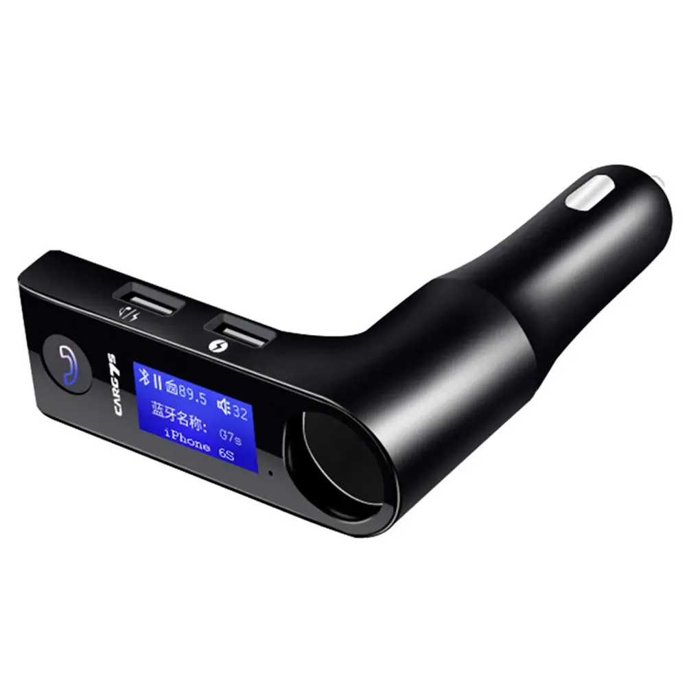 

Bluetooth Car Adapter Transmitter MP3 Player with Car Lighter Car Charger[black]